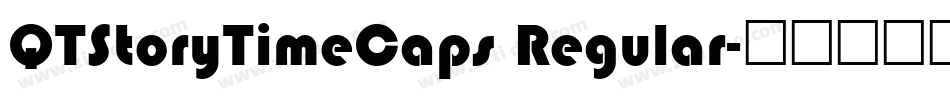 QTStoryTimeCaps Regular字体转换